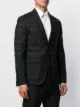 Fendi chequerboard deconstructed jacket