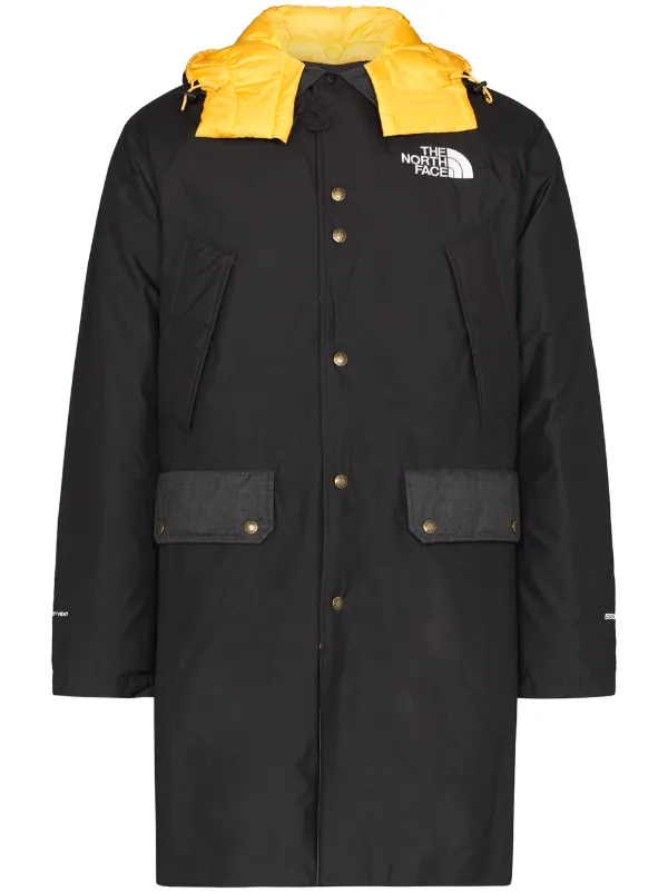 north face black padded coat