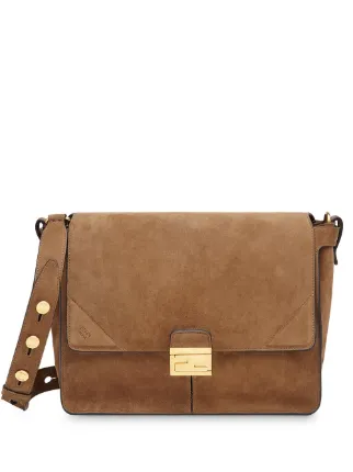 FENDI Large Kan U Shoulder Bag Neutrals FARFETCH CA