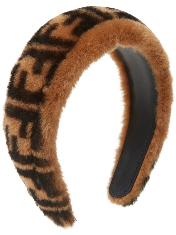 fendi ff motif headband