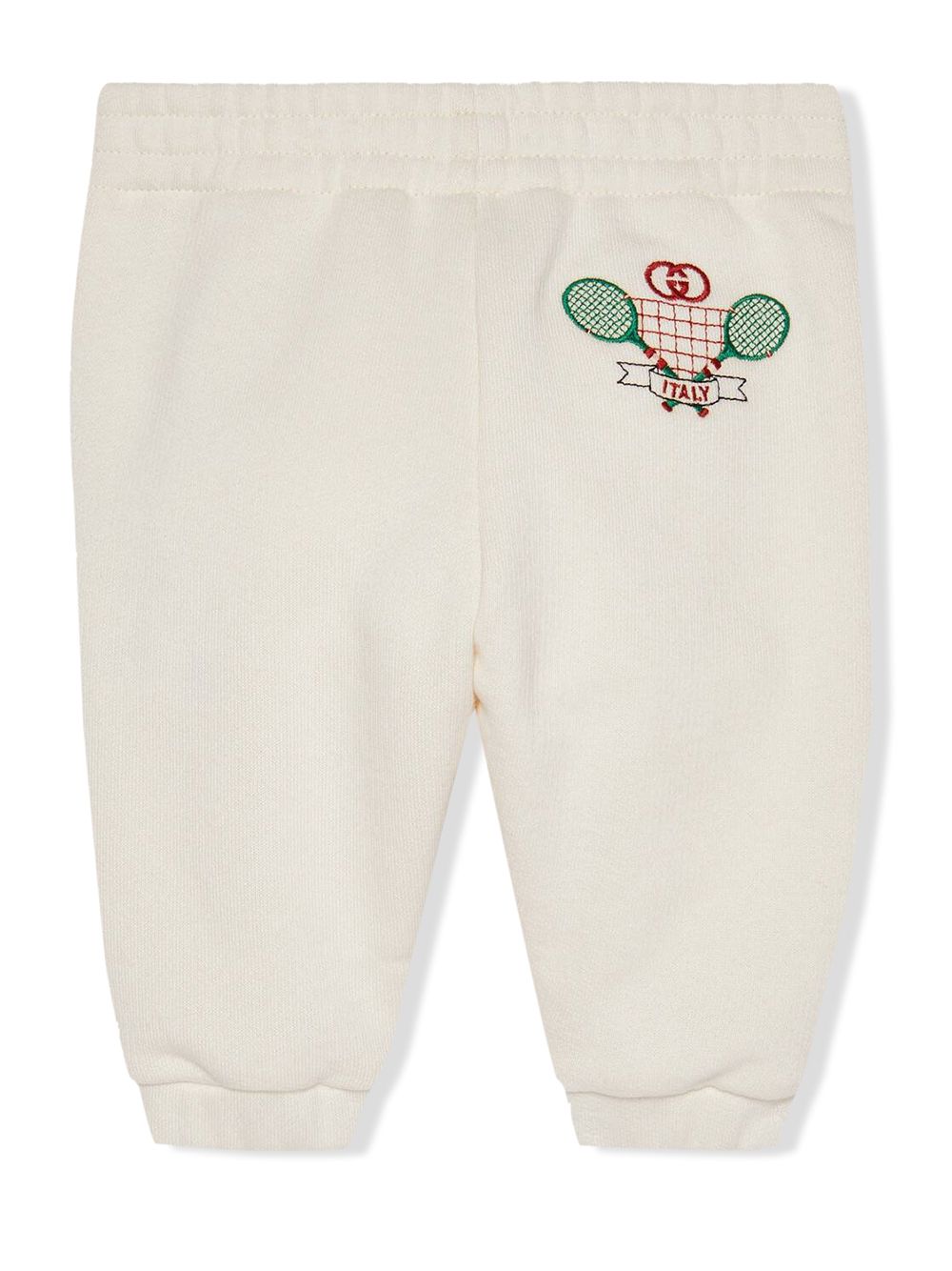 фото Gucci kids спортивные брюки с вышивкой gucci tennis