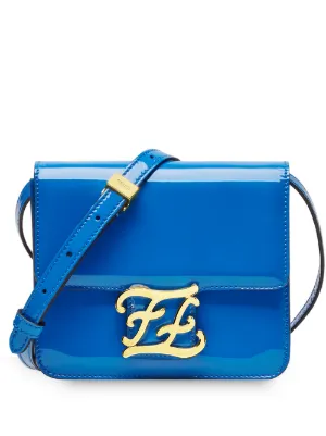 Karligraphy patent leather shoulder bag by Fendi, available on farfetch.com for $1870 Sofia Richie Bags SIMILAR PRODUCT