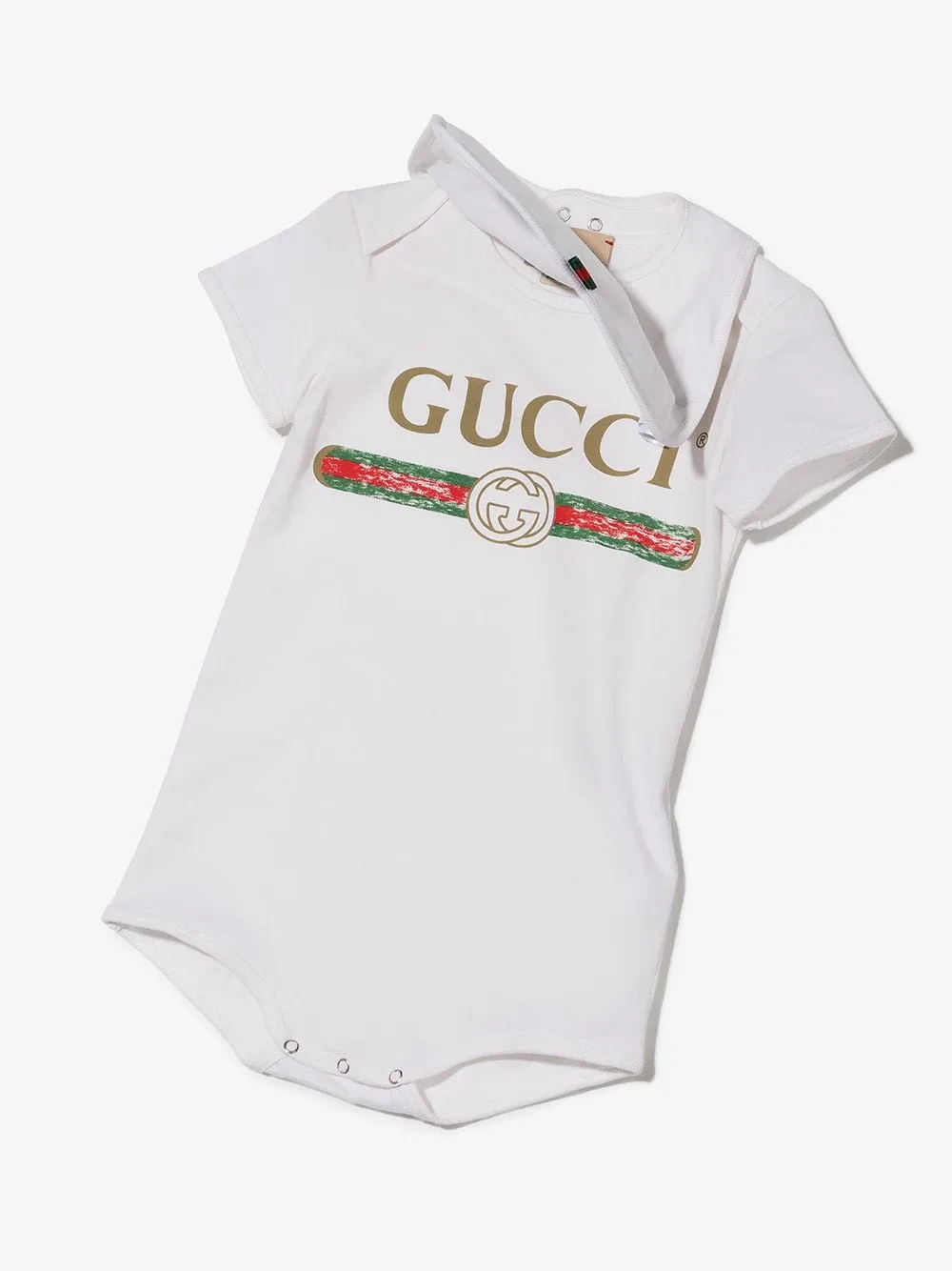 Gucci Kids Logo Printed Babygrow Set - Farfetch