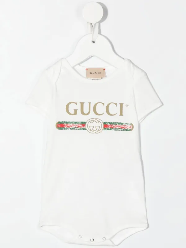 Gucci Kids グッチ・キッズ ロゴ ベビーウェア セット - FARFETCH 