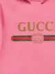 Gucci Kids logo hooded sweatshirt