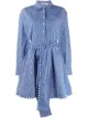 Image 1 of Derek Lam 10 Crosby striped shirt dress