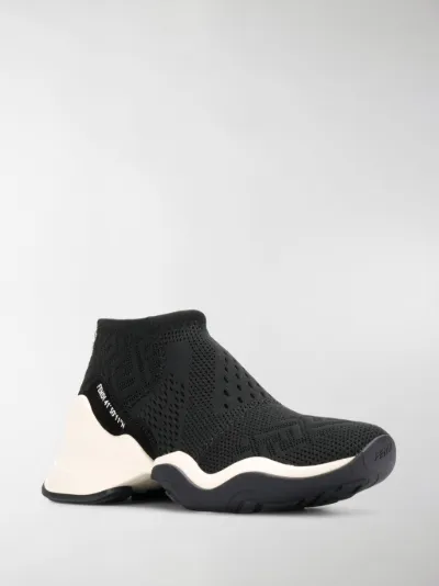 fendi jacquard sneaker