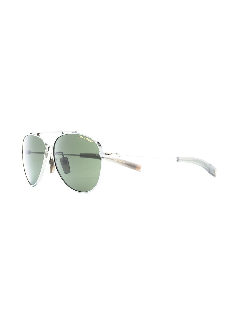 фото Dita eyewear солнцезащитные очки-авиаторы с тиснением