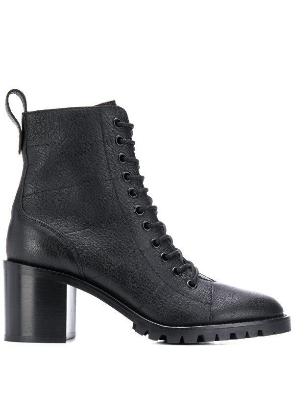 jimmy choo lace up boots