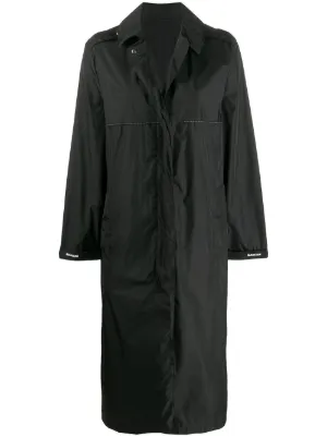 Logo Oversized Coat - 