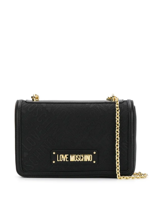 love moschino chain shoulder bag