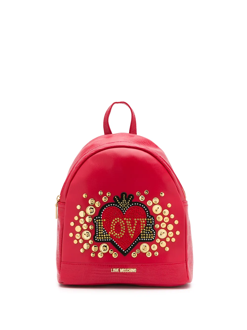 love moschino heart backpack