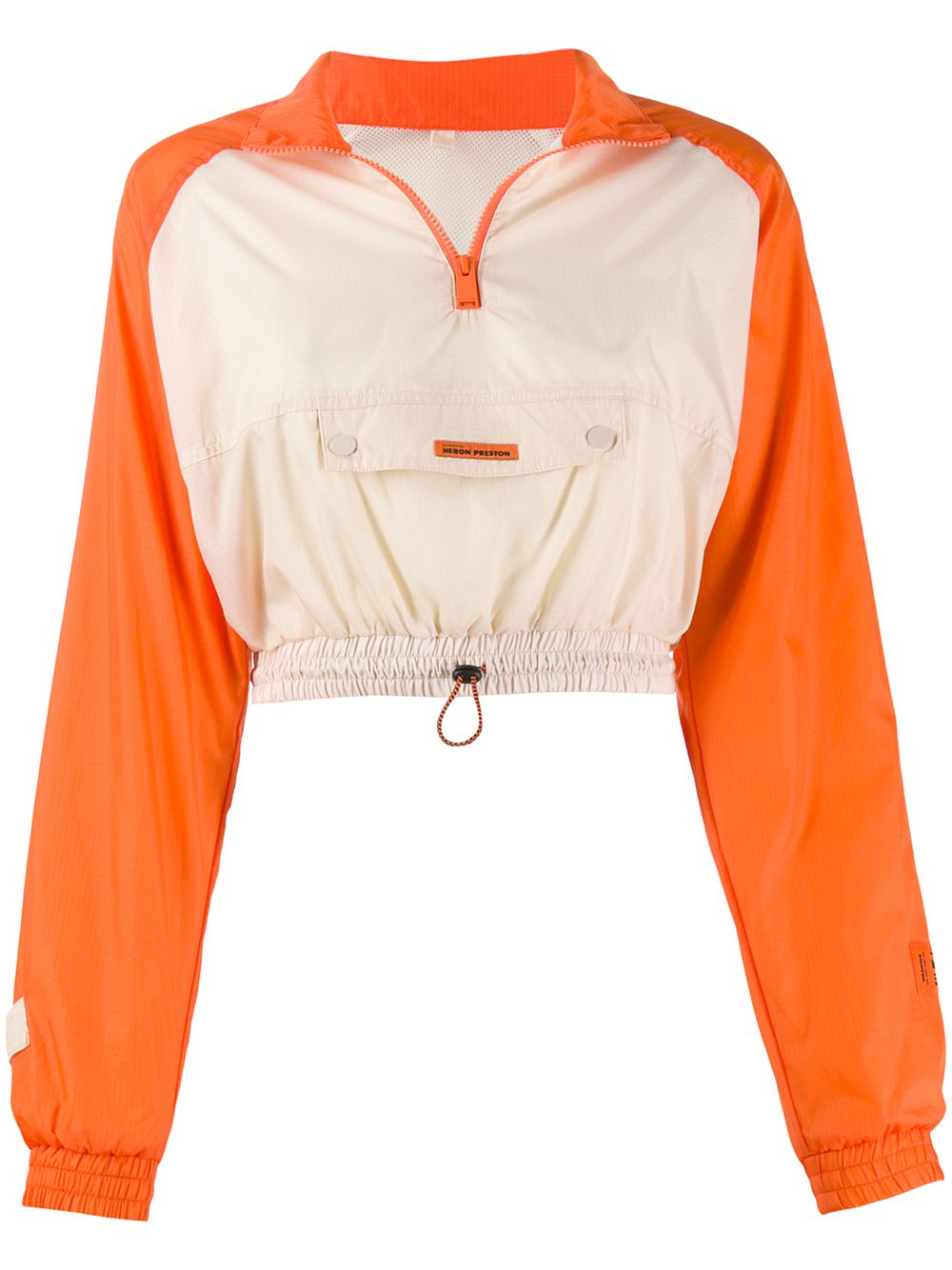 фото Heron Preston cropped windbreaker top