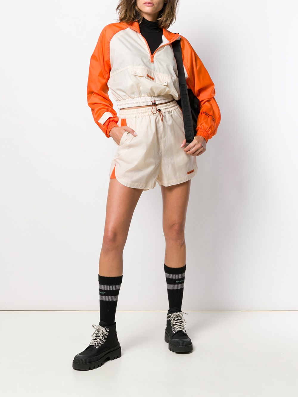 фото Heron Preston cropped windbreaker top