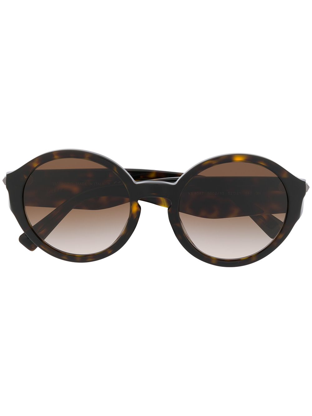 Valentino Eyewear солнцезащитные очки Valentino Garavani в массивной оправе