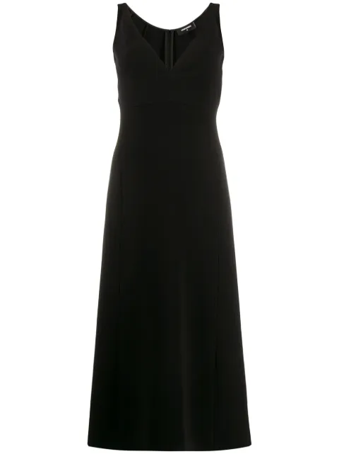 DSQUARED2 sleeveless midi dress