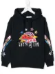 الصورة 1 من Msgm Kids كنزة بغطاء رأس وشعار مطرز بالترتر