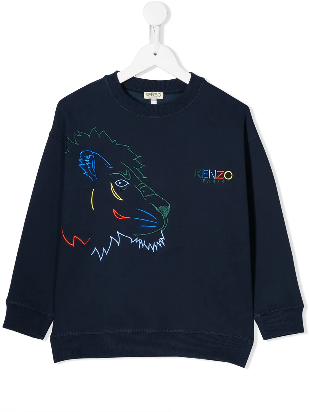 фото Kenzo kids толстовка tiger and friends