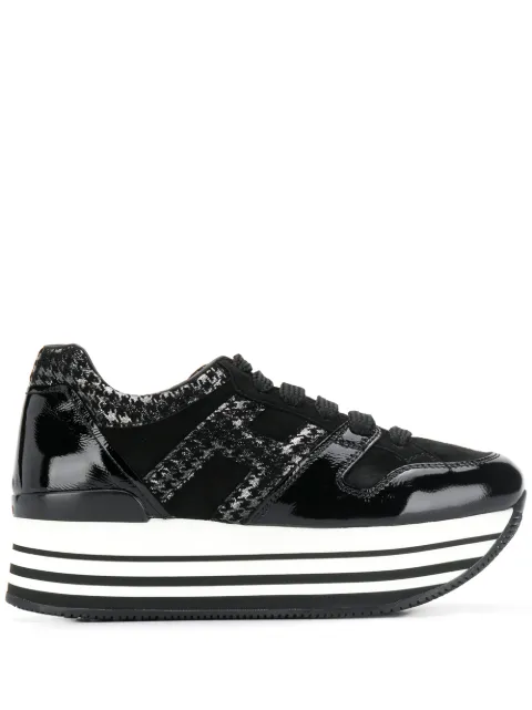 Hogan houndstooth print sneakers
