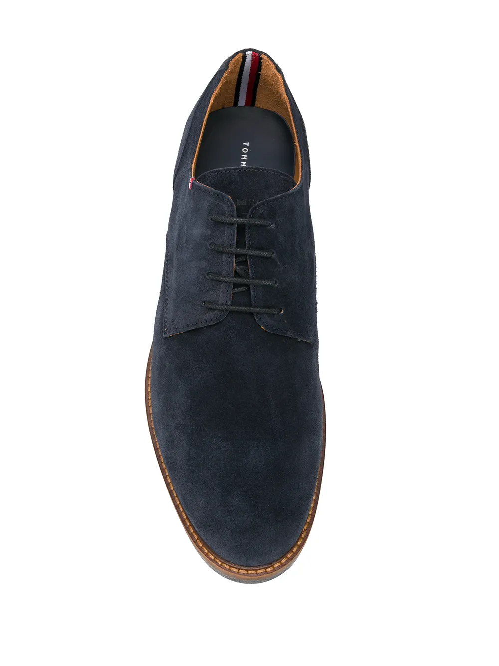 tommy hilfiger suede derby shoes