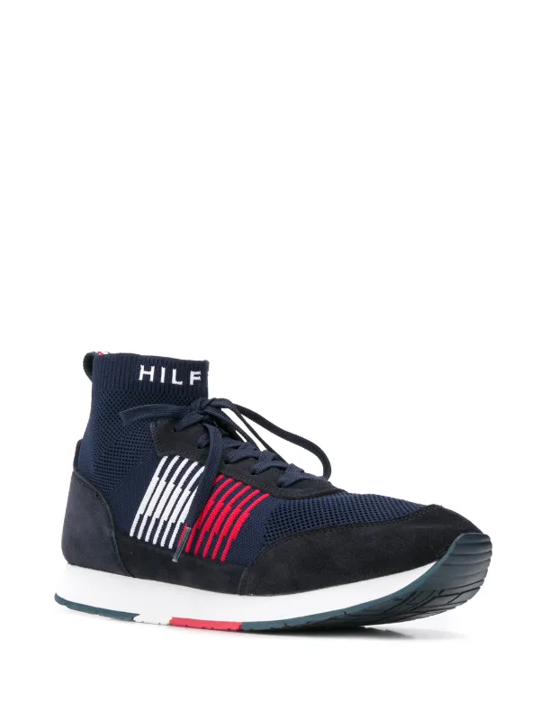 high top tommy hilfiger shoes