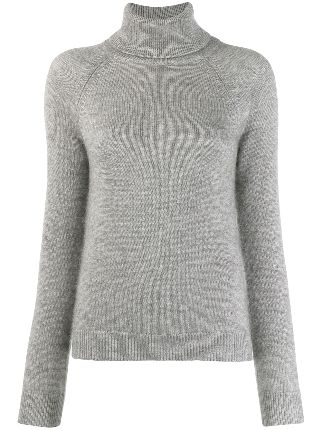 Saint Laurent Roll Neck Jumper - Farfetch