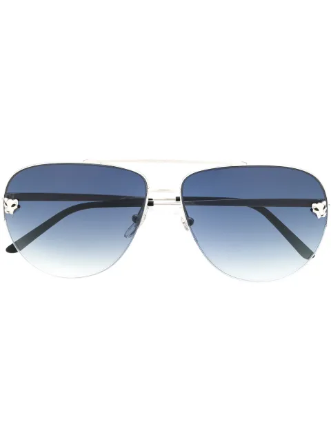 Cartier Eyewear Tiger aviator sunglasses