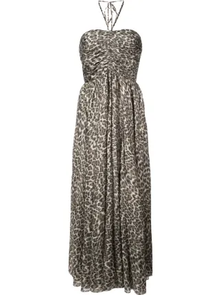 zimmerman leopard print dress