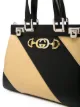 Gucci حقيبة بمقبض علوي وخطوط مائلة