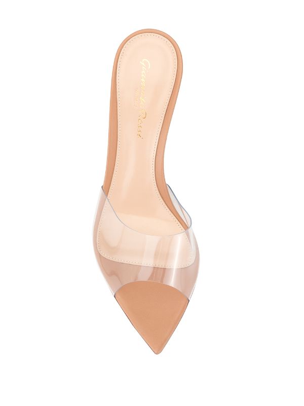 gianvito rossi clear mules