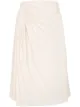 Image 1 of Low Classic pleated faux leather midi skirt
