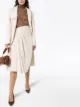 Image 2 of Low Classic pleated faux leather midi skirt