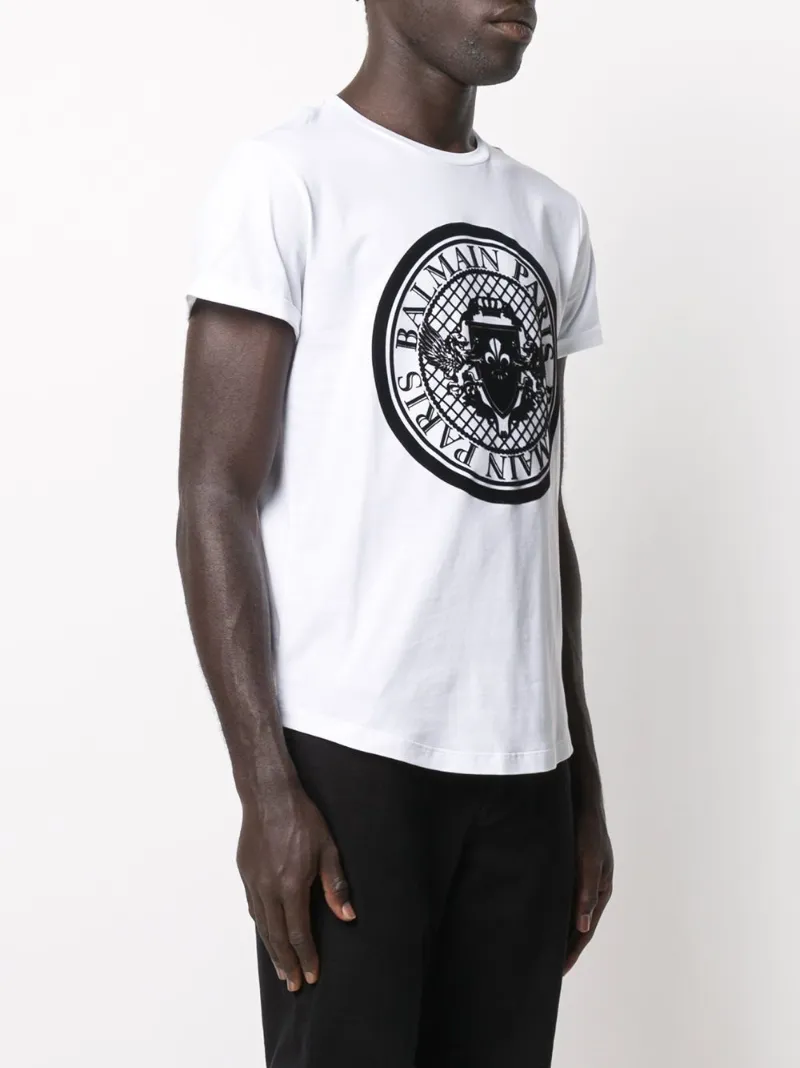 balmain coin t shirt