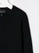 Emporio Armani Kids كنزة منسوجة ومخططة