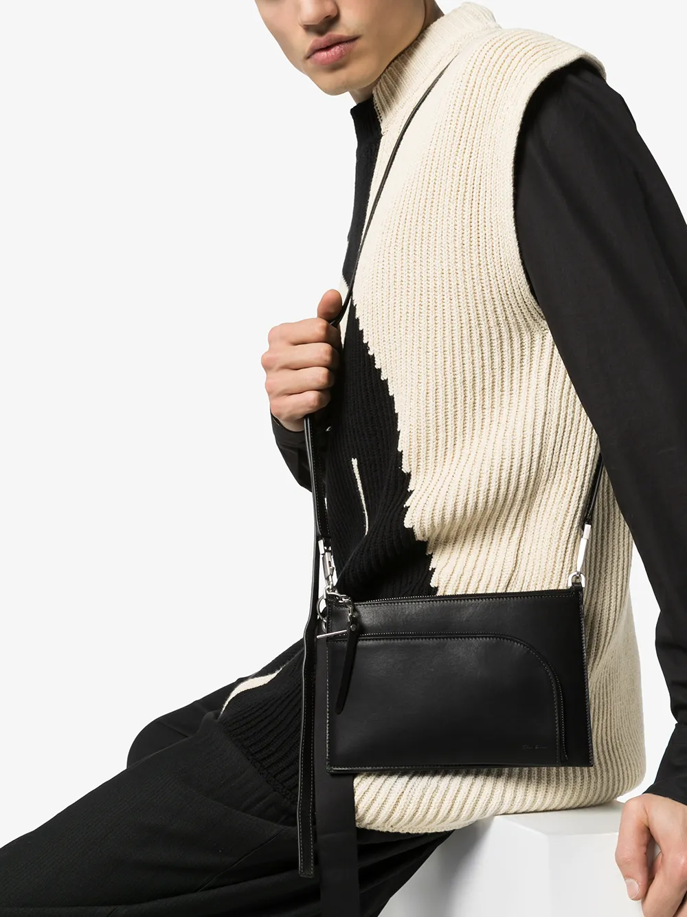 Rick Owens Club Zipped Pouch Bag - Farfetch