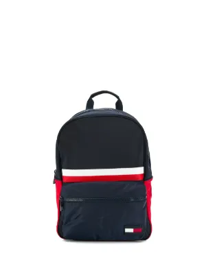 tommy hilfiger block stripe backpack