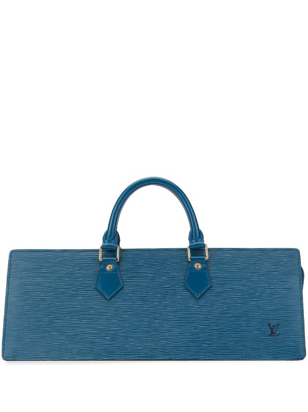 blue louis vuitton bag