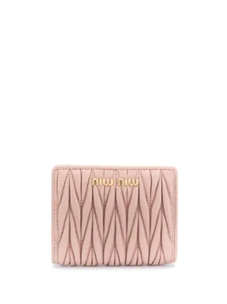 miu miu matelasse wallet