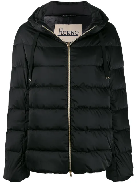 Herno hooded puffer jacket