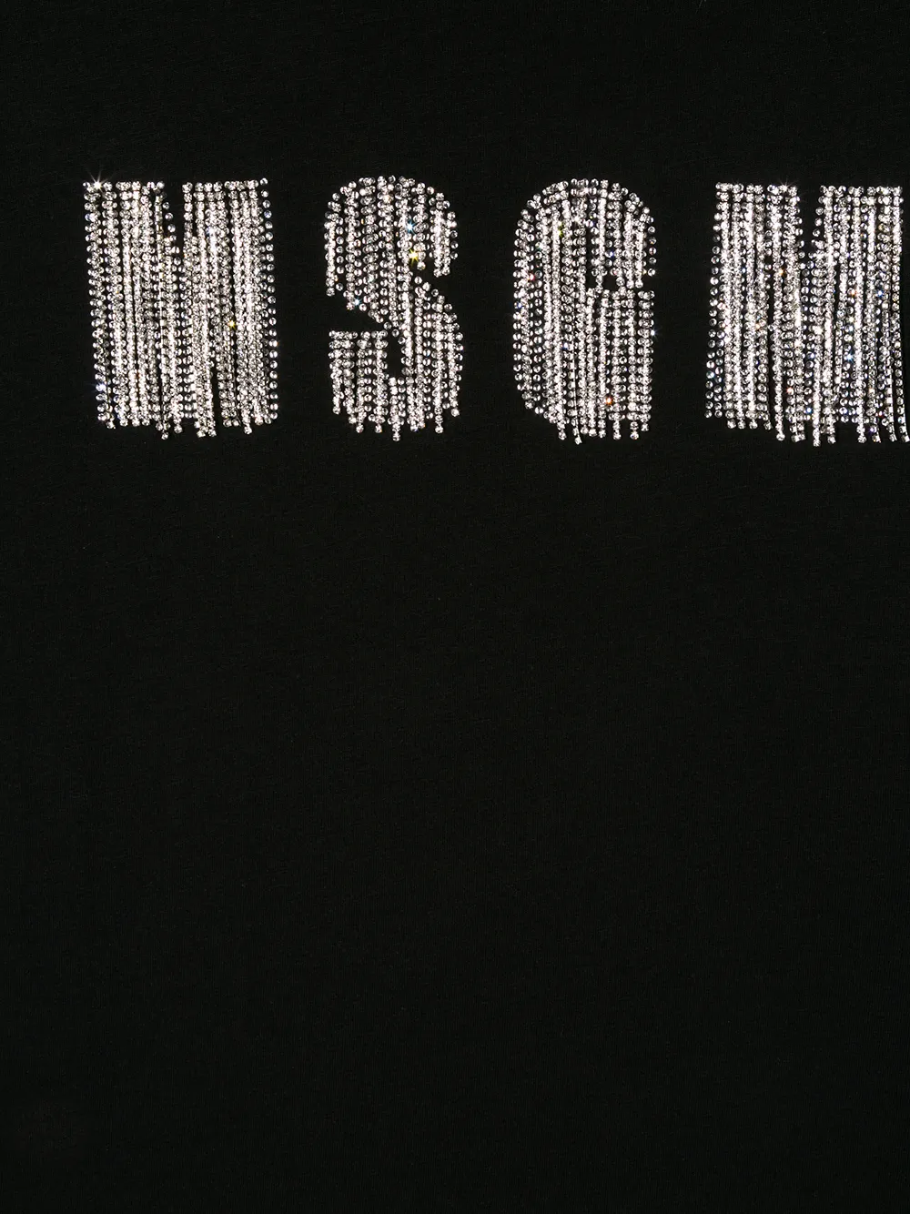 MSGM Kids Sweater verfraaid met kristallen Zwart
