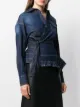 Dsquared2 asymmetric denim shirt