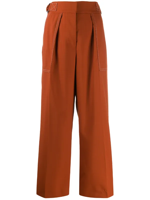 pants with side belts