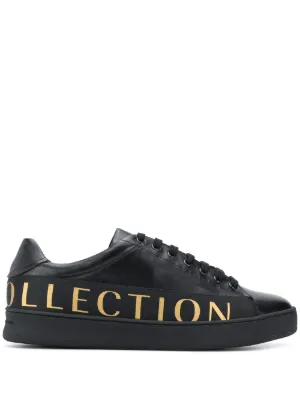 logo print lace up sneakers logo print lace up sneakers