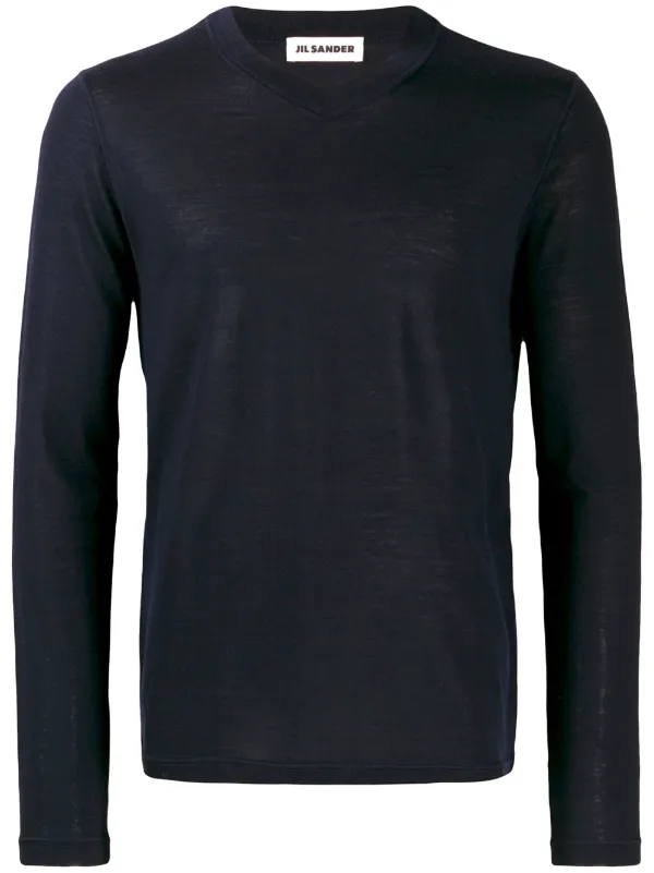 long sleeve fitted sweater