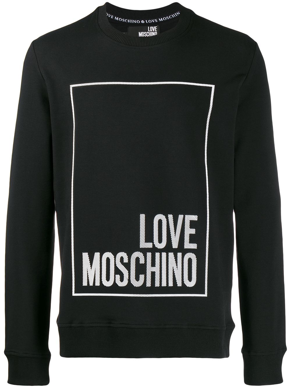 фото Love Moschino толстовка с логотипом