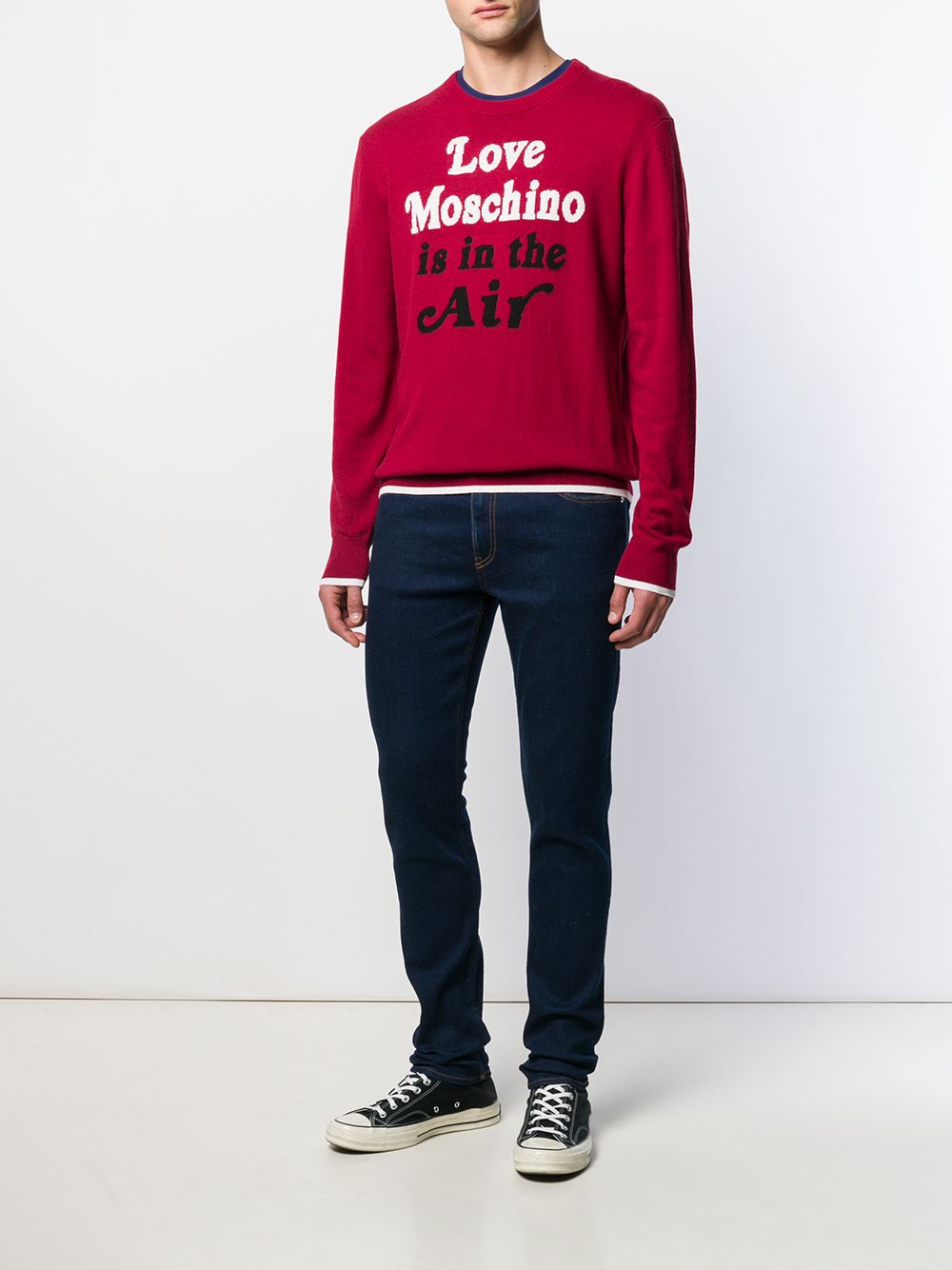 фото Love Moschino свитер с принтом