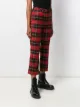 Twin-Set cropped tartan trousers