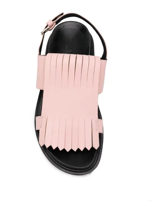 marni fringed fussbett sandals