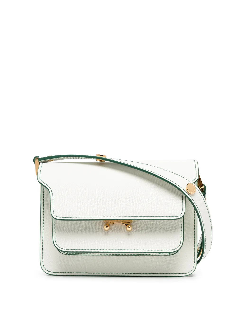 

Marni bolsa de hombro Trunk mini - Blanco