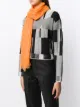 Image 2 of Issey Miyake Pre-Owned 1990's striped frayed scarf